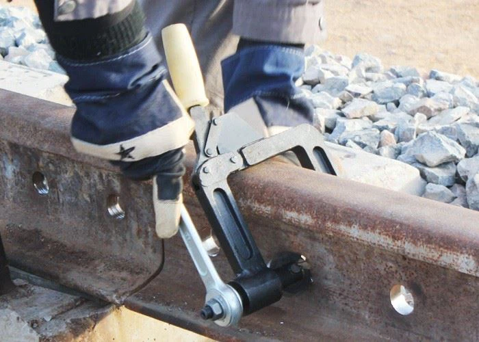 Портативное устройство для снятия фаски с легкого рельса DJQ-II фото 2