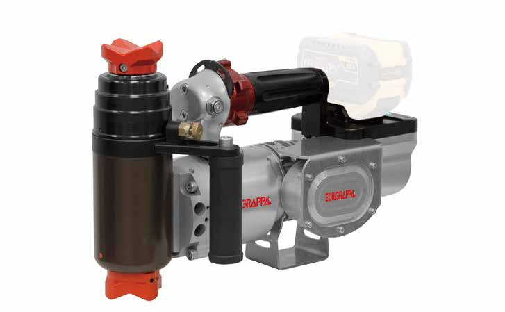 Аккумуляторный спасательный домкрат Edilgrappa  MT730N-E